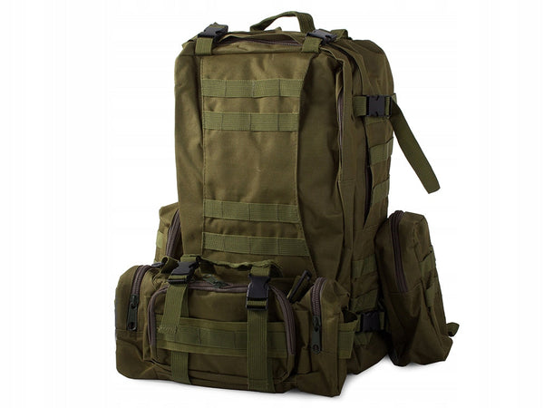 Mochila Táctica Militar De Supervivencia 48.5L Verde Oliva