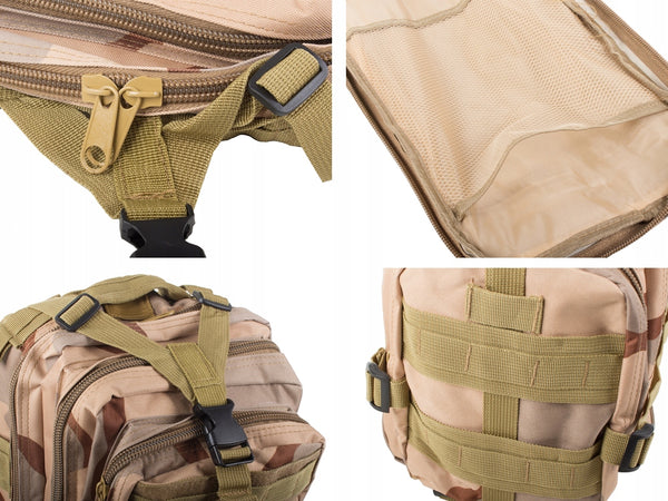 Mochila Táctica Militar 26L Sahara