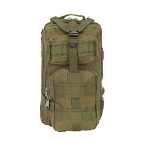 Mochila Táctica Militar 26 Litros Verde Oliva Pequeña - Military Tactical Backpack 26 Liters Olive Green Small 