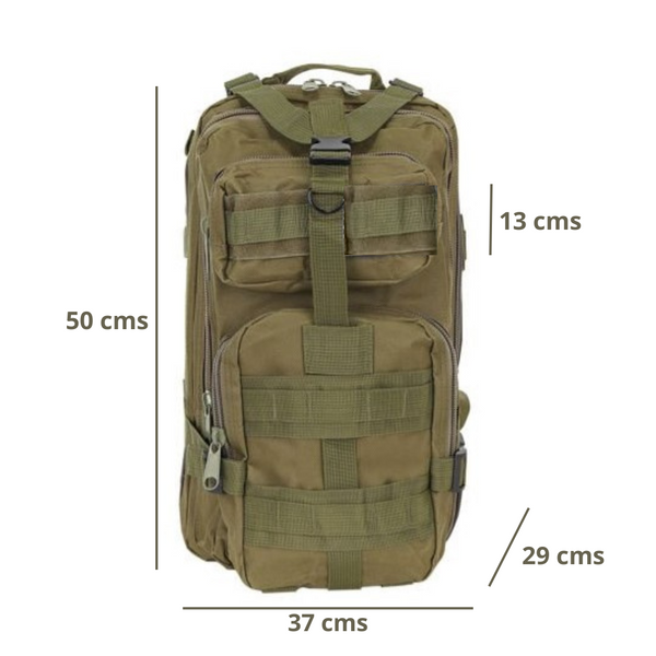 Mochila Táctica Militar 38 Litros Verde Oliva