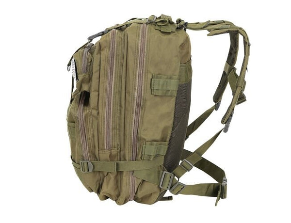 Mochila Táctica Militar Steel Mule 38 Litros Verde Oliva - Military Tactical Backpack Steel Mule 38 Liters Olive Green