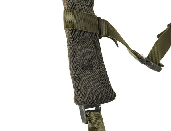 Mochila Táctica Militar Steel Mule 38 Litros Verde Oliva - Military Tactical Backpack Steel Mule 38 Liters Olive Green