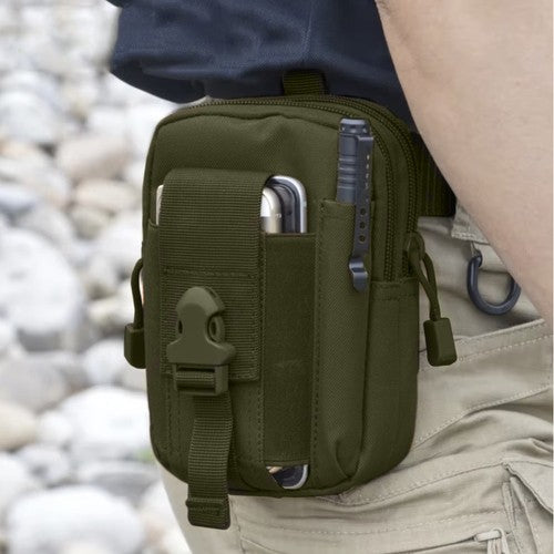 Pack Táctico Militar: Pouch Multifunción + Cinturón Táctico