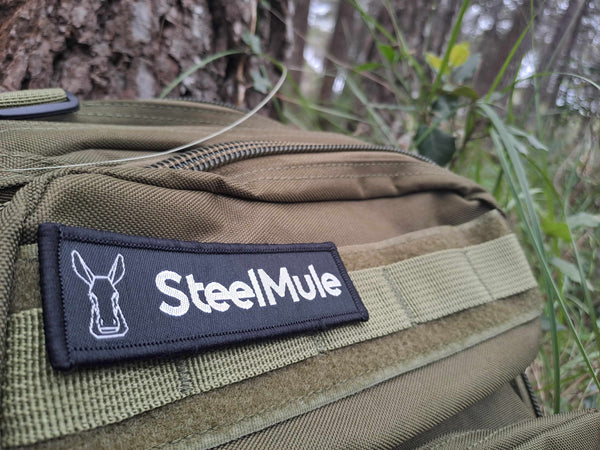 Mochila Táctica Militar Steel Mule 38 Litros Verde Oliva - Military Tactical Backpack Steel Mule 38 Liters Olive Green