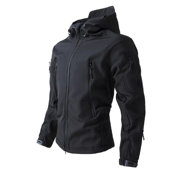 Chaqueta Táctica Militar Impermeable Black OPS Steel Mule