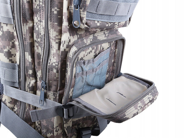 Military Tactical Backpack 26L Digital Gray