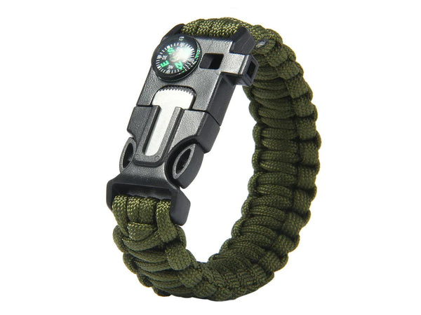 5 in 1 Survival Bracelet