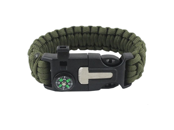 5 in 1 Survival Bracelet