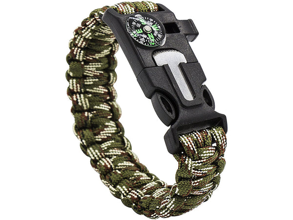 5 in 1 Survival Bracelet