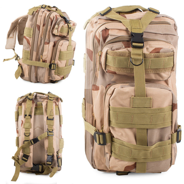 Military Tactical Backpack 26L Sahara