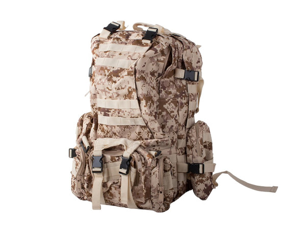 Mochila Táctica Militar De Supervivencia 48.5L Digital Desert