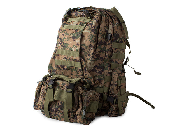 Mochila Táctica Militar De Supervivencia 48.5L Digital Green Camo