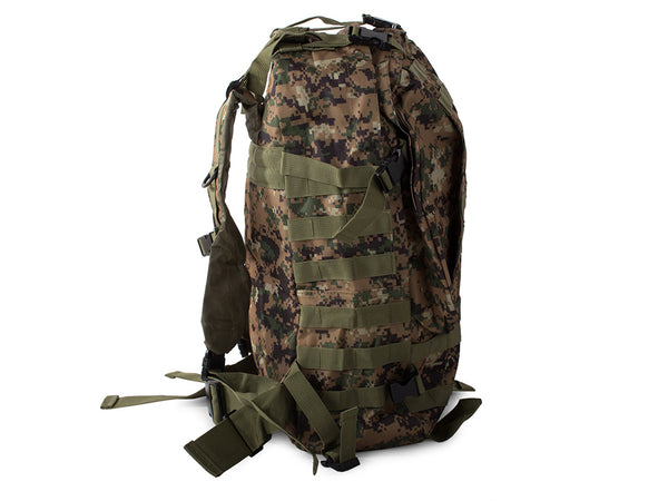 Mochila Táctica Militar De Supervivencia 48.5L Digital Green Camo