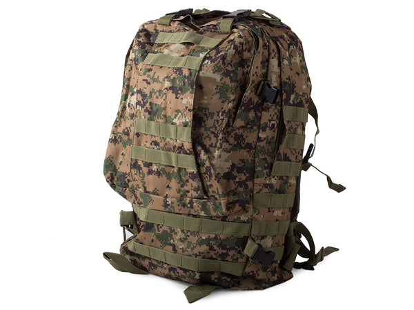 Mochila Táctica Militar De Supervivencia 48.5L Digital Green Camo