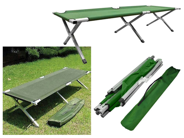 Cama Plegable Tipo Catre para Campo