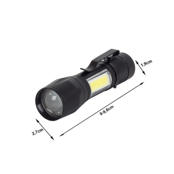 Linterna LED De Bolsillo 200M