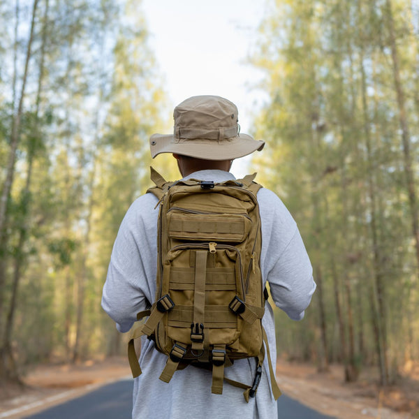 Mochila Táctica Militar 26L Beige Steel Mule